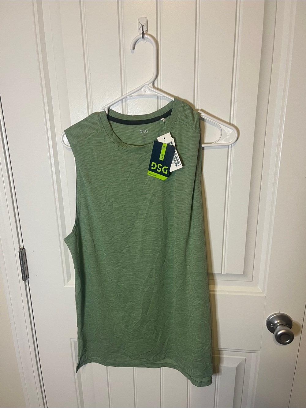 DSG Men's Sleeveless Tank Top in Sage Green